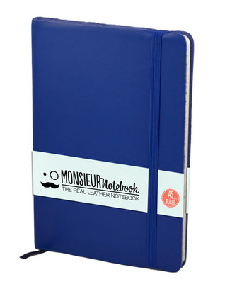 Read Monsieur Notebook Soft Leather Journal - Royal Blue Ruled Medium - NOT A BOOK | ePub