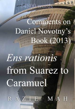 Read Comments on Daniel Novotny’s Book (2013) Ens Rationis from Suarez to Caramuel - Razie Mah file in ePub