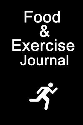 Read online Food and Exercise Journal: Black and White Running Figure, Daily Food and Exercise Journal Book, 6 X 9, 110 Pages - NOT A BOOK file in PDF