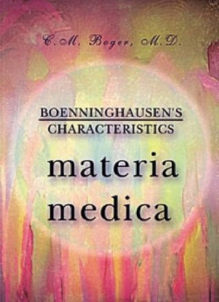 Read Boenninghausen's Characteristic Materia Medica - C.M. Boger file in PDF