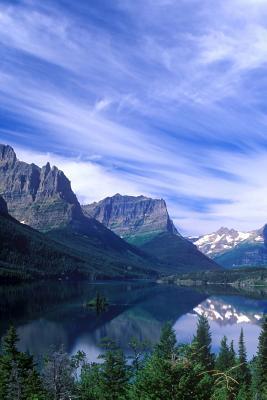 Read online St Mary's Lake Glacier National Park Montana Journal: 150 Page Lined Notebook/Diary - NOT A BOOK | ePub