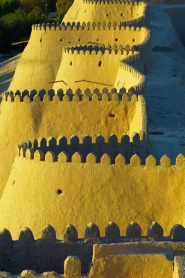 Read online Battlements of Khiv, Uzbekistan: Blank 150 Page Lined Journal for Your Thoughts, Ideas, and Inspiration - NOT A BOOK file in ePub