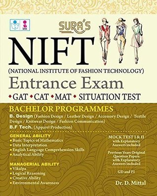 Read online NIFT, NID, IIFT Entrance Exams Study Material Books - D. Mittal file in ePub