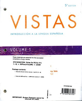 Download Vistas: Introduccion a la lengua espanola, Volume 1: Lessons 1-6 [with Supersite with vText & WebSAM Access] - José A. Blanco | ePub