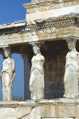 Download Caryatids on Acropolis Athens, Greece Journal: 150 Page Lined Notebook/Diary - NOT A BOOK file in PDF
