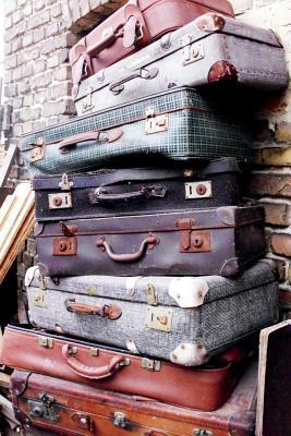 Read online Stacks of Old Suitcases Journal: 150 Page Lined Notebook/Diary - NOT A BOOK | PDF