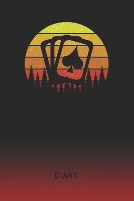 Read Online Diary: Blank Poker Player Personal Writing Memoir Old School Retro Vintage Sunset 80s Cover Daily Journaling for Writers & Journalists Productivity Note Taking Logbook Plan, Set Goals & Write about your Life & Interests - Oldskool Diaries | ePub