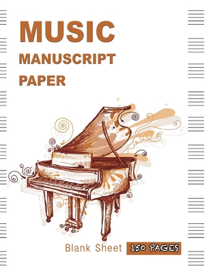 Full Download blank piano music book: 6 Large Staves Per Page (8.5x11 - 150 Pages) - Blank Sheet Music Notebook file in ePub