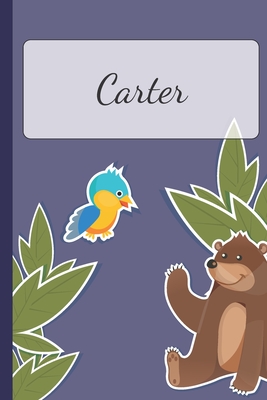 Download Carter: Personalized Notebooks - Sketchbook for Kids with Name Tag - Drawing for Beginners with 110 Dot Grid Pages - 6x9 / A5 size Name Notebook - Perfect as a Personal Gift - Planner and Journal for kids -  file in ePub