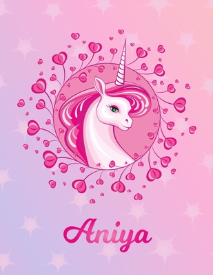 Read Aniya: Aniya Magical Unicorn Horse Large Blank Pre-K Primary Draw & Write Storybook Paper Personalized Letter A Initial Custom First Name Cover Story Book Drawing Writing Practice for Little Girl Use imagination, create tales, be creative - Storytime Publications file in PDF