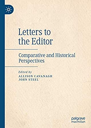 Read Online Letters to the Editor: Comparative and Historical Perspectives - Allison Cavanagh file in ePub