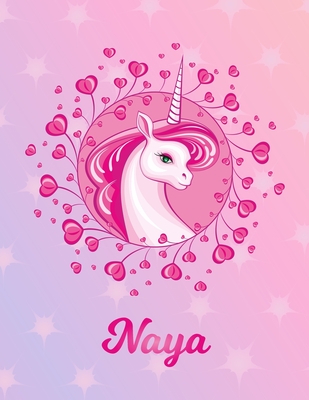 Download Naya: Unicorn Sheet Music Note Manuscript Notebook Paper Magical Horse Personalized Letter N Initial Custom First Name Cover Musician Composer Instrument Composition Book 12 Staves a Page Staff Line Notepad Notation Guide Compose Write Songs - Unicornmusic Publications file in ePub