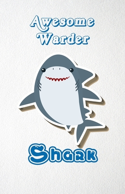 Read Online Awesome Warder Shark A5 Lined Notebook 110 Pages: Funny Blank Journal For Occupation Job Career Appreciation Bye Boss Co Worker. Unique Student Teacher Scrapbook/ Composition Great For Home School Writing - Whisky Man Gift Modern Popular Design | PDF