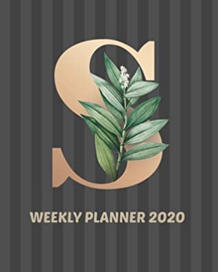 Read Online Weekly Planner 2020: January - December 2020 Monthly View Weekly View with Hourly AM/PM Calendar Views Monthly Review & Performance and Alphabet Cover - Monday start - Super Productive Planners | ePub