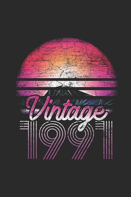 Full Download Vintage 1991: Graph Paper Notebook (6 x 9 - 120 pages) Birthday Themed Notebook for Daily Journal, Diary, and Gift - Vintage Birthday Publishing | PDF