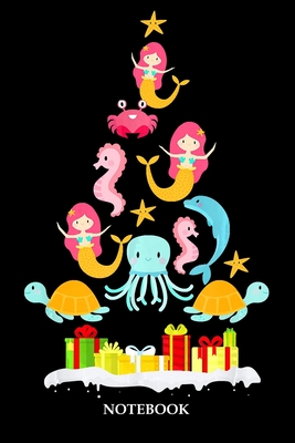Download Notebook: Funny Merry Christmas Mermaid Christmas Tree -Mermaid Notebook College Ruled -6 x 9-notebook journal - Dairy-Primary Composition Notebook Journal -100 pages-. -  | PDF