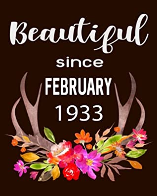 Full Download Beautiful Since February 1933: Hunting Hobby 2020 Monthly Planner Dated Journal 8 x 10 110 pages - Family Cutey file in ePub