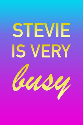 Read Online Stevie: I'm Very Busy 2 Year Weekly Planner with Note Pages (24 Months) Pink Blue Gold Custom Letter S Personalized Cover 2020 - 2022 Week Planning Monthly Appointment Calendar Schedule Plan Each Day, Set Goals & Get Stuff Done - Imverybusy Planners | ePub