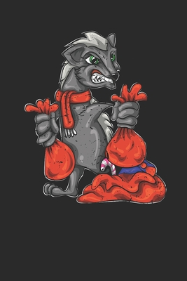 Read Online Honey Badger Christmas: Graph Paper Notebook - Chirstmas Gift for Kids, Women, Men Girls And Boys -  file in PDF