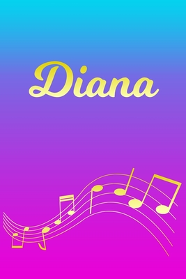 Full Download Diana: Sheet Music Note Manuscript Notebook Paper Pink Blue Gold Personalized Letter D Initial Custom First Name Cover Musician Composer Instrument Composition Book 12 Staves a Page Staff Line Notepad Notation Guide Compose Write Songs - Createmusic Publications file in ePub