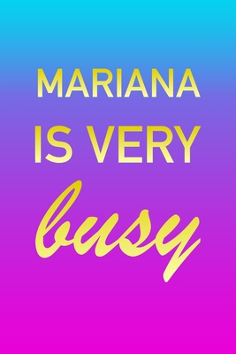 Download Mariana: I'm Very Busy 2 Year Weekly Planner with Note Pages (24 Months) Pink Blue Gold Custom Letter M Personalized Cover 2020 - 2022 Week Planning Monthly Appointment Calendar Schedule Plan Each Day, Set Goals & Get Stuff Done - Imverybusy Planners file in ePub