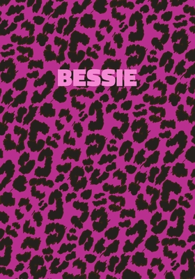 Read Bessie: Personalized Pink Leopard Print Notebook (Animal Skin Pattern). College Ruled (Lined) Journal for Notes, Diary, Journaling. Wild Cat Theme Design with Cheetah Fur Graphic -  | ePub
