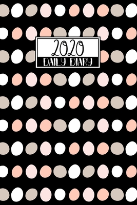 Read Online 2020 Daily Diary: A5 Full Day on a Page to View DO1P Planner Lined Writing Journal Black with Pink & Grey Polka Dots - Just Plan Books file in ePub